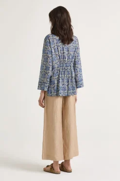Maliparmi Chemises | CAFTAN FLOWER BATIK