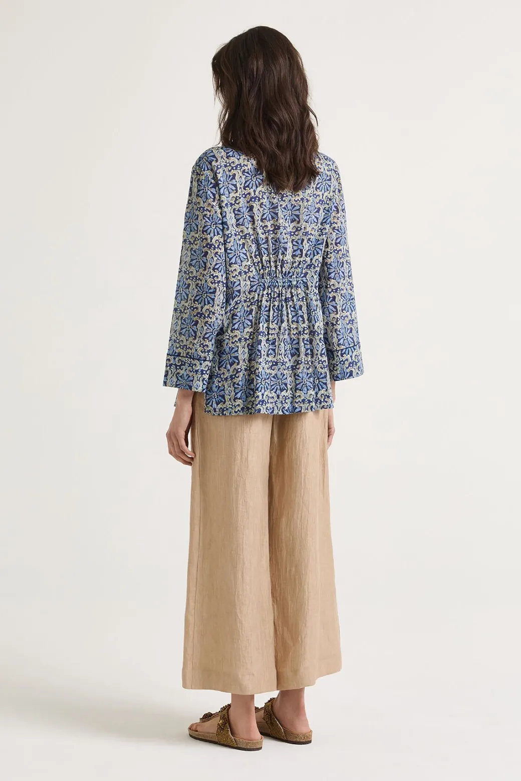 Maliparmi Chemises | CAFTAN FLOWER BATIK