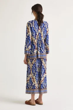 Maliparmi Chemises | CAFTAN MIRTLE PAISLEY