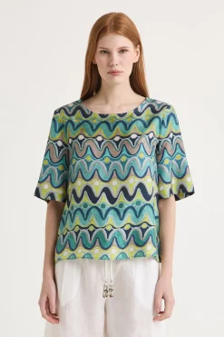 Maliparmi T-Shirts Et Tops | CHEMISE COLLECTION PRINT