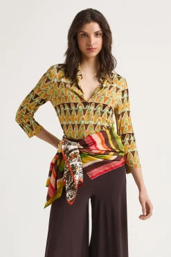 Maliparmi Chemises | CHEMISE GEOMETRIC MIMOSA