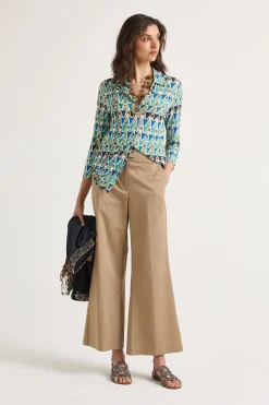 Maliparmi Chemises | CHEMISE GEOMETRIC MIMOSA