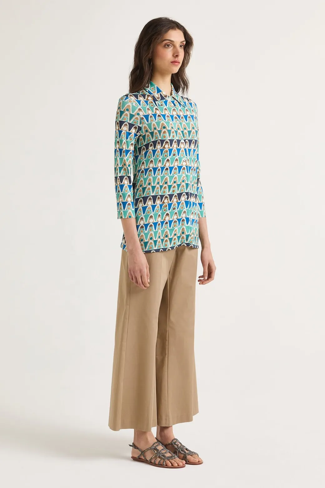 Maliparmi Chemises | CHEMISE GEOMETRIC MIMOSA