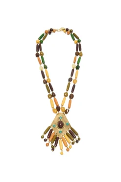 Maliparmi Bijoux | COLLIER MULTIRESIN & BRASS
