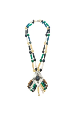 Maliparmi Bijoux | COLLIER MULTIRESIN & BRASS