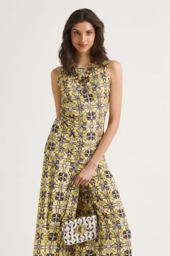 Maliparmi T-Shirts Et Tops | DÉBARDEUR CALEIDO FLOWER
