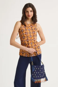 Maliparmi T-Shirts Et Tops | DÉBARDEUR CALEIDO FLOWER