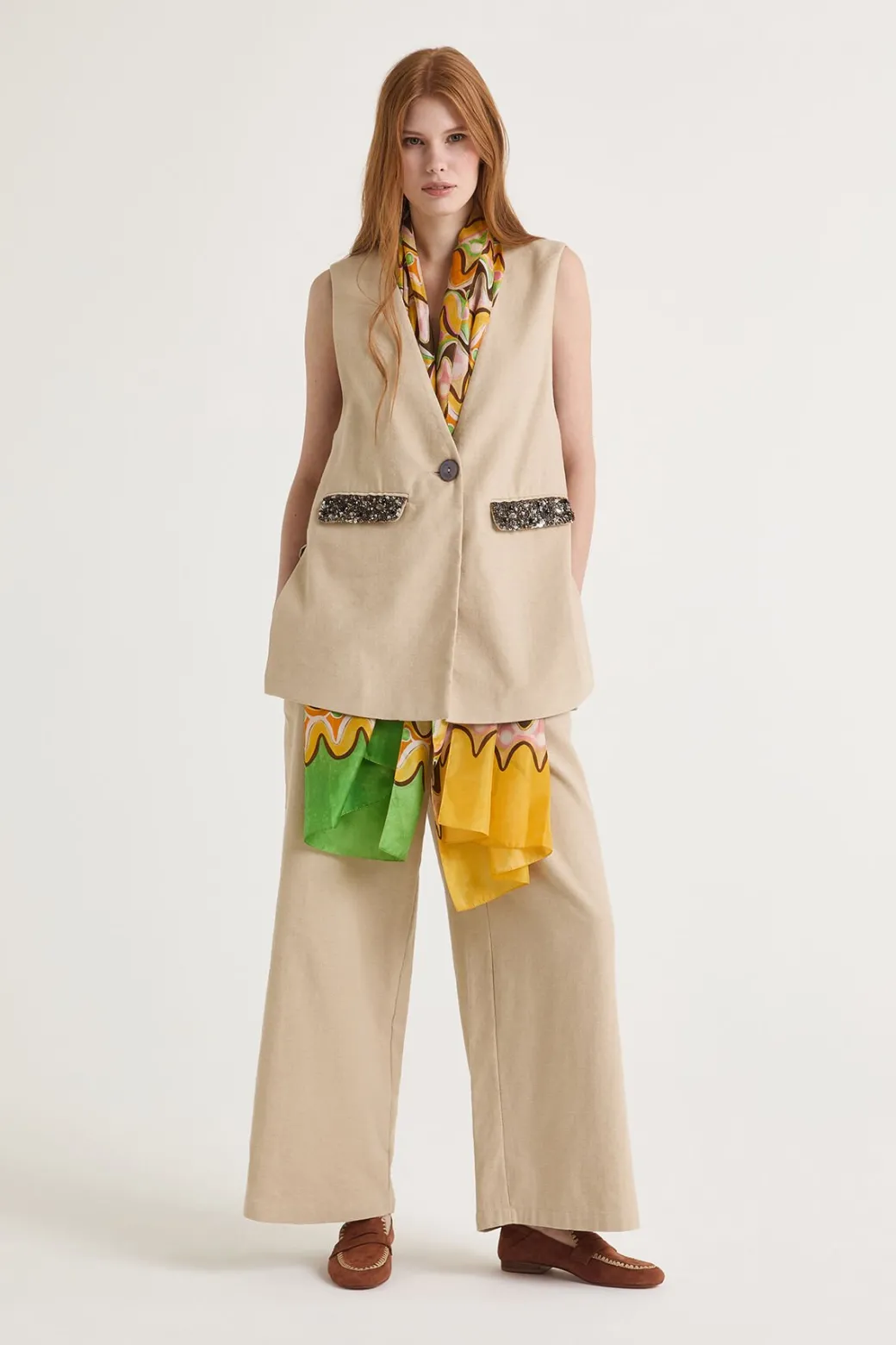 Maliparmi Gilet | GILET SPRING DENIM
