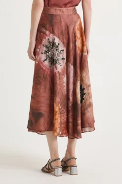 Maliparmi Jupes | JUPE BLOOMING SHIBORI