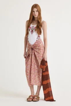 Maliparmi Jupes | JUPE FLOWER BATIK