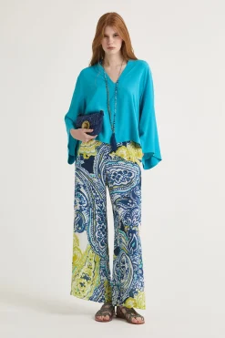 Maliparmi Pantalons | PANTALON ARABESQUE PRINT