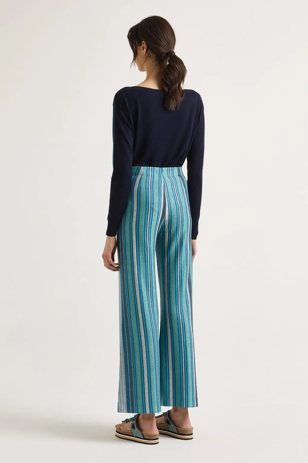 Maliparmi Pantalons | PANTALON COLORFUL STRIPES