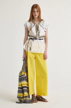 Maliparmi Pantalons | PANTALON DYED COTTON