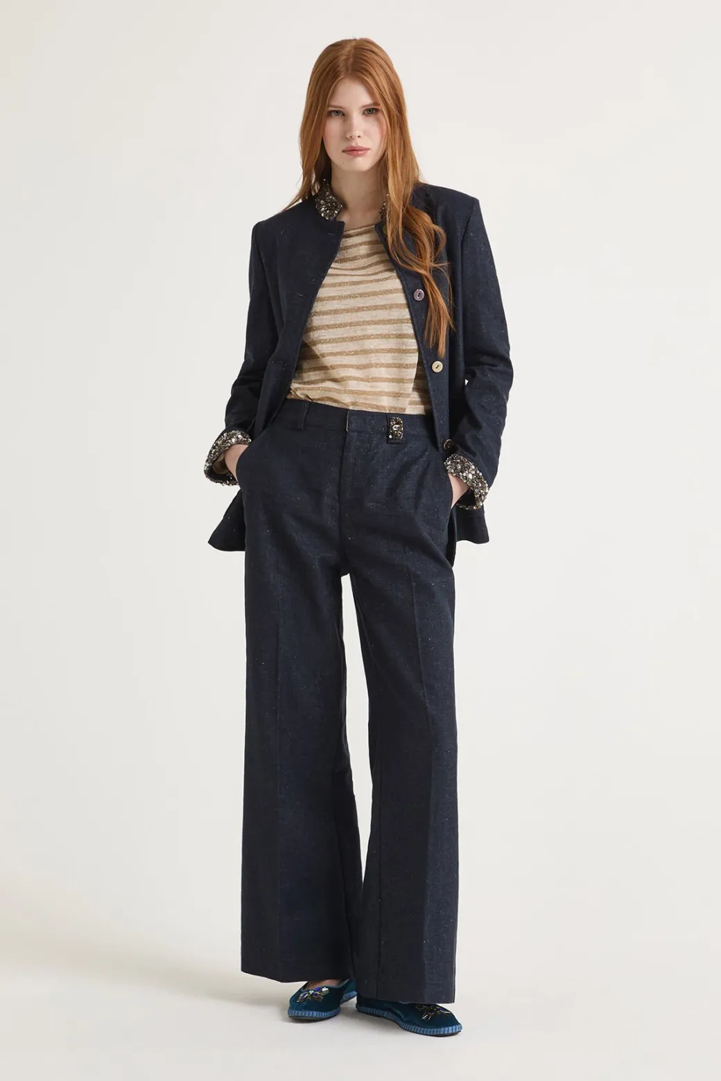 Maliparmi Pantalons | PANTALON SPRING DENIM