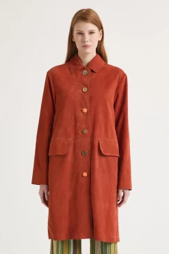Maliparmi Vestes | PARDESSUS SOFT SUEDE