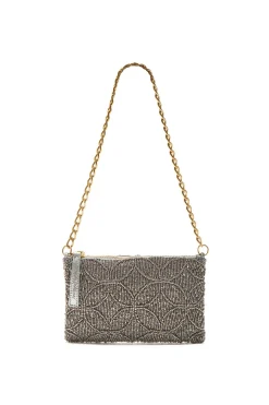 Maliparmi Maliprecious | POCHETTE AVEC PETITE BANDOULIÈRE LUCKY BEADS EMBROIDERY