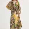 Maliparmi Robes | ROBE ARABESQUE PRINT