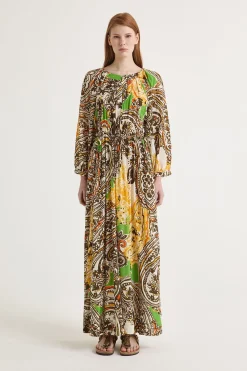 Maliparmi Robes | ROBE ARABESQUE PRINT