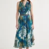 Maliparmi Robes | ROBE BLOOMING SHIBORI