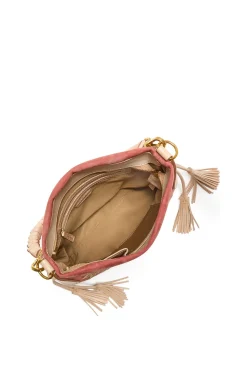 Maliparmi Sacs Shopping | SAC PORTÉ ÉPAULE MOYEN LEATHER & RAFFIA