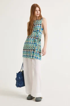 Maliparmi T-Shirts Et Tops | TOP GEOMETRIC MIMOSA