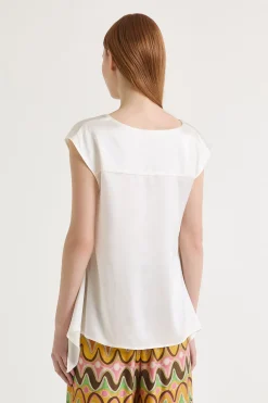 Maliparmi T-Shirts Et Tops | TOP SILK SATIN
