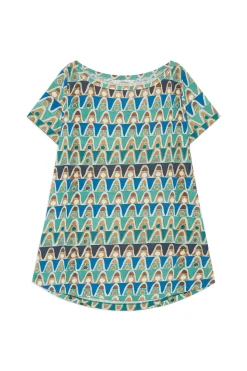 Maliparmi T-Shirts Et Tops | T-SHIRT GEOMETRIC MIMOSA