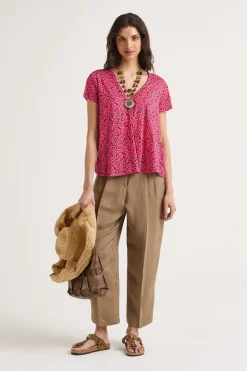 Maliparmi T-Shirts Et Tops | T-SHIRT MAGICAL FLOWER