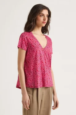 Maliparmi T-Shirts Et Tops | T-SHIRT MAGICAL FLOWER