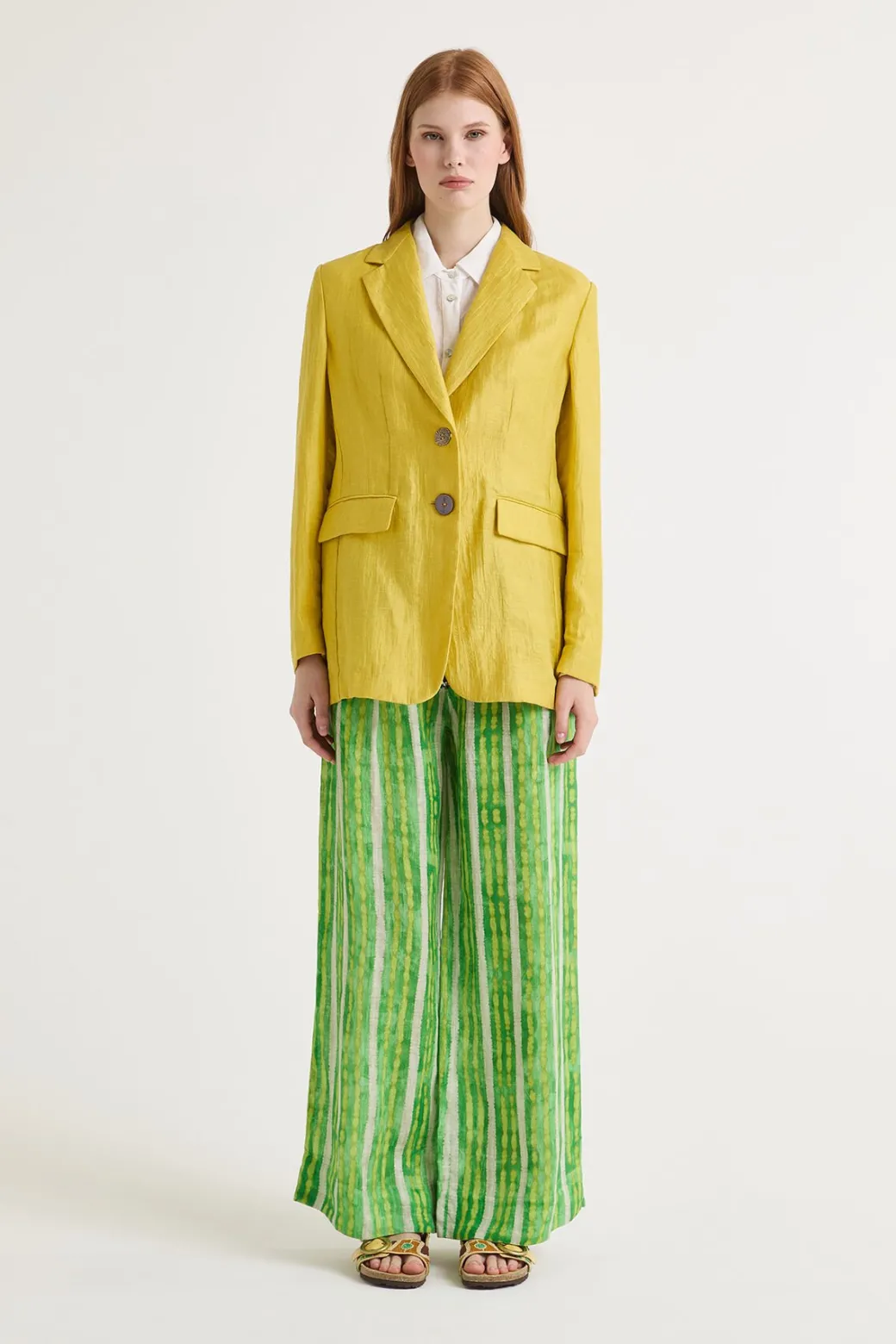 Maliparmi Vestes | VESTE LINEN JACQUARD